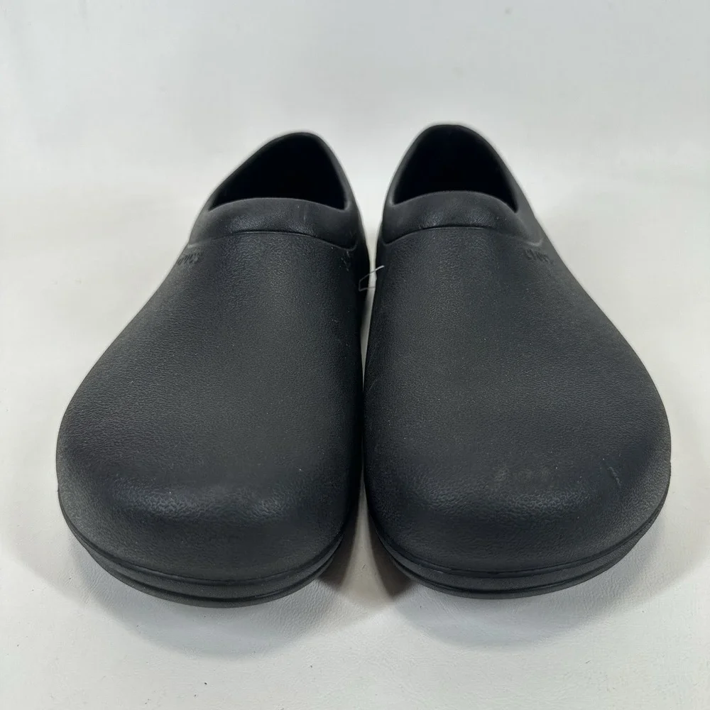Crocs on the Clock Work Slip On Shoes Men's Black‎ US Size M 10/ W11 205073–001